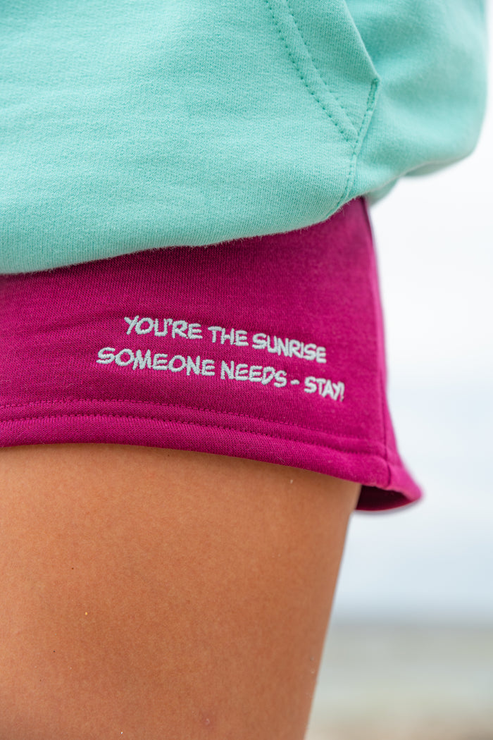 You're the Sunrise Shorts!