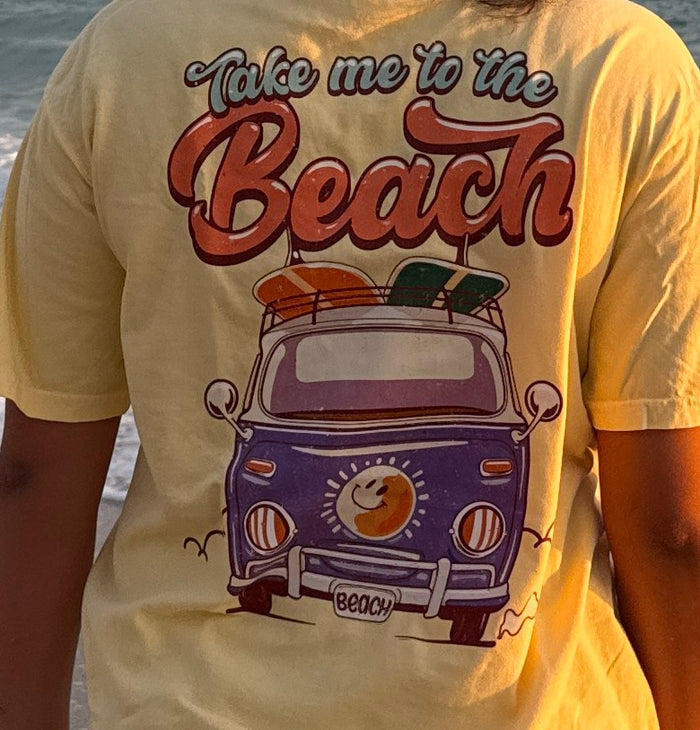 TAKE ME TO THE BEACH GRAPHIC TEE