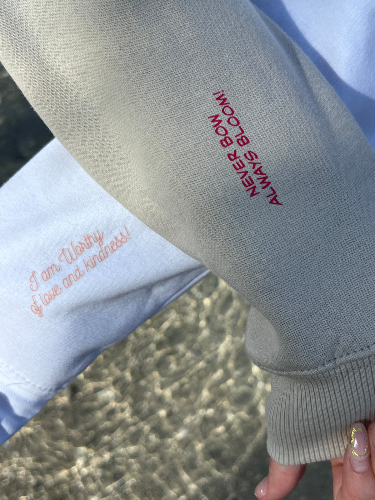 Never Bow Always Bloom Hoodie