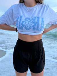 High-Waisted Coastal Breeze Shorts