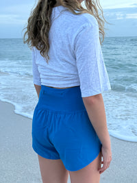 High-Waisted Coastal Breeze Shorts
