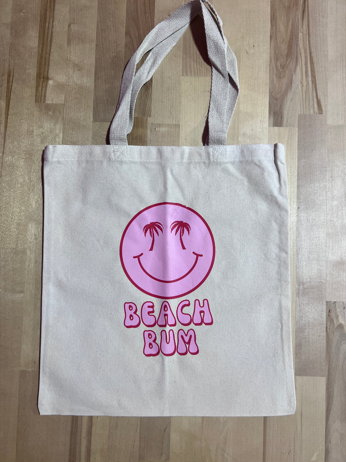 Beach Bum Smile Retro Tote
