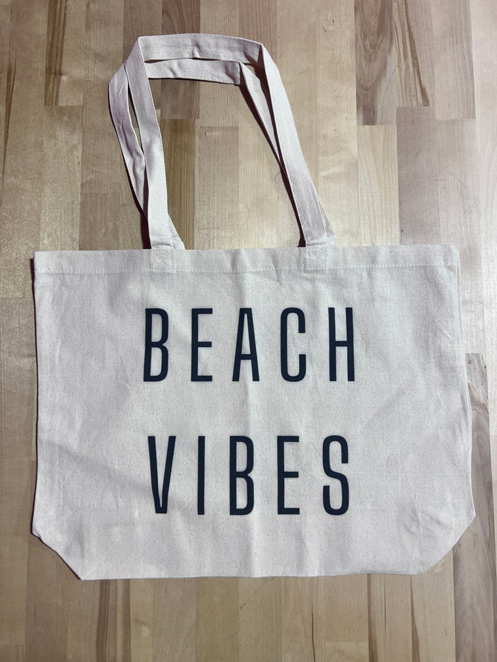 Healing Beach Vibes Canvas Tote
