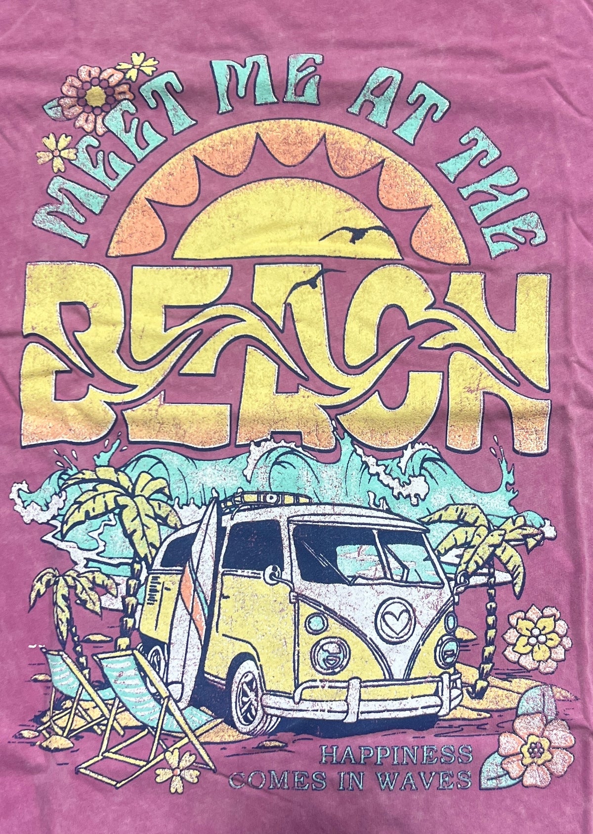 MEET ME AT THE BEACH GRAPHIC TEE
